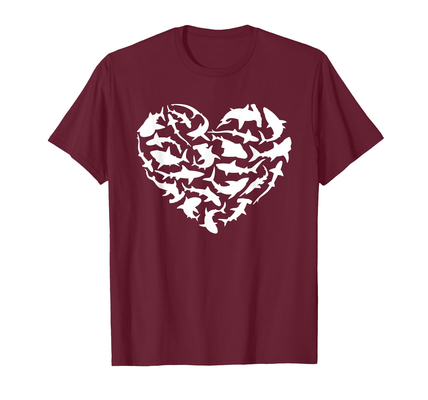 Shark Heart I Love Sharks Shark T-Shirt