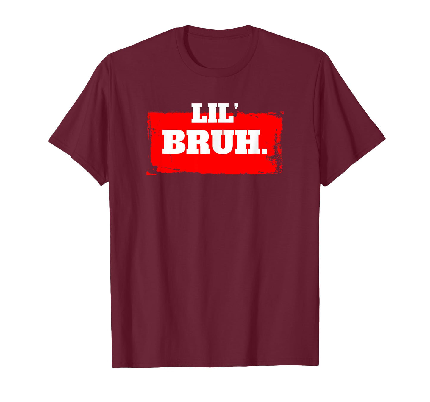 Lil' Bruh Meme Bro Funny Brother Teens Boys Men T-Shirt