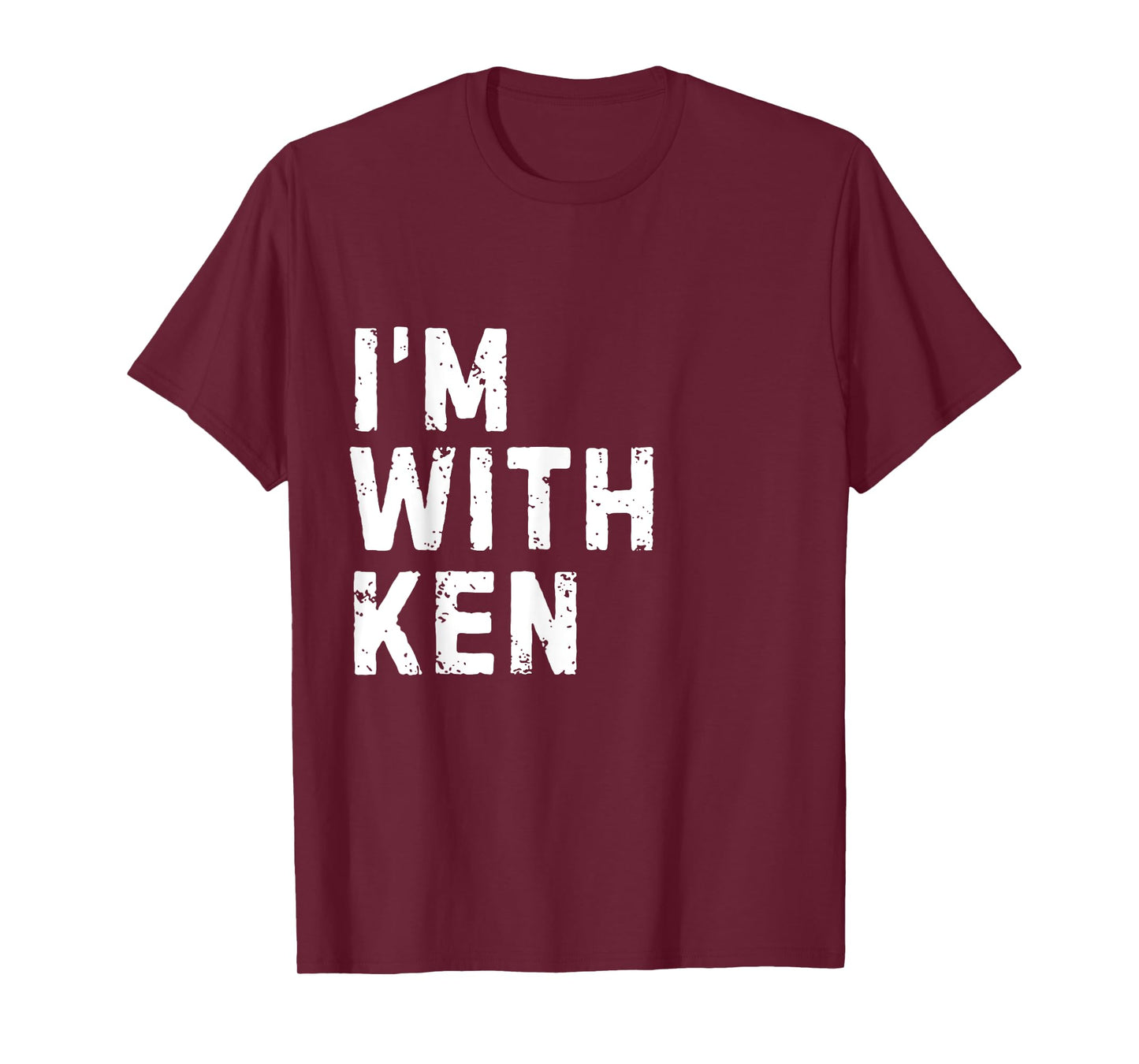 Funny Ken "I'm with Ken" Bachelor Ken Birthday Ken T-Shirt