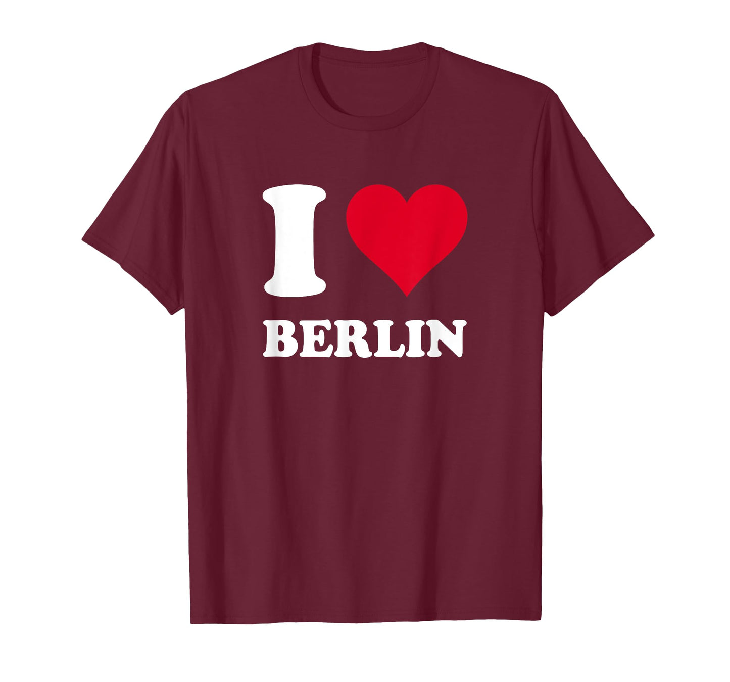 Red Heart I Love Berlin T-Shirt