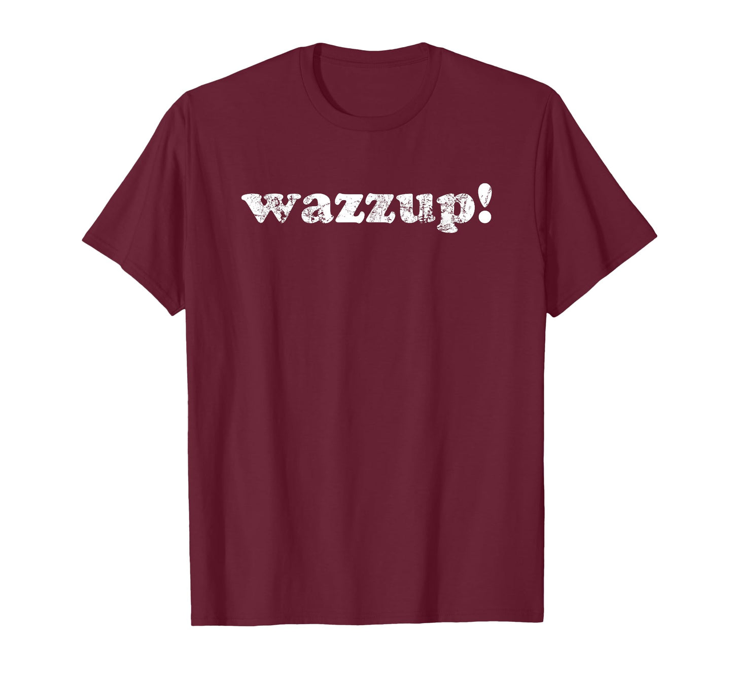 Wazzup Retro 90s Throwback Meme Shirt Distressed Vintage Fun T-Shirt