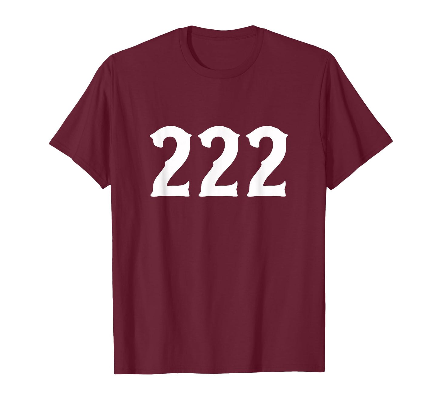 222 Numerology Spiritual Personal Number 222 Angel Number T-Shirt