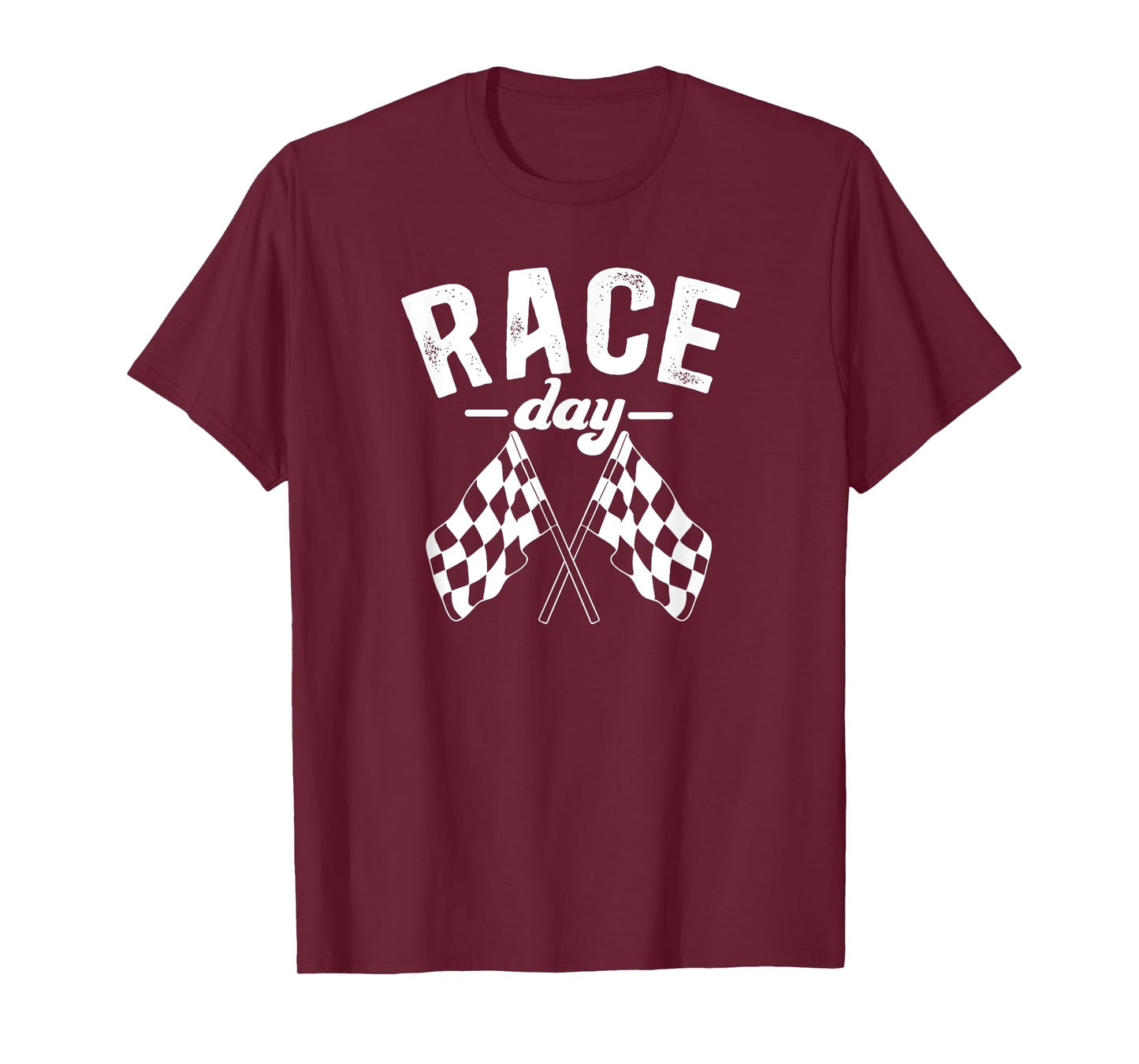 Car Race Day Checkered Flag Race Days Car Racing Day T-Shirt