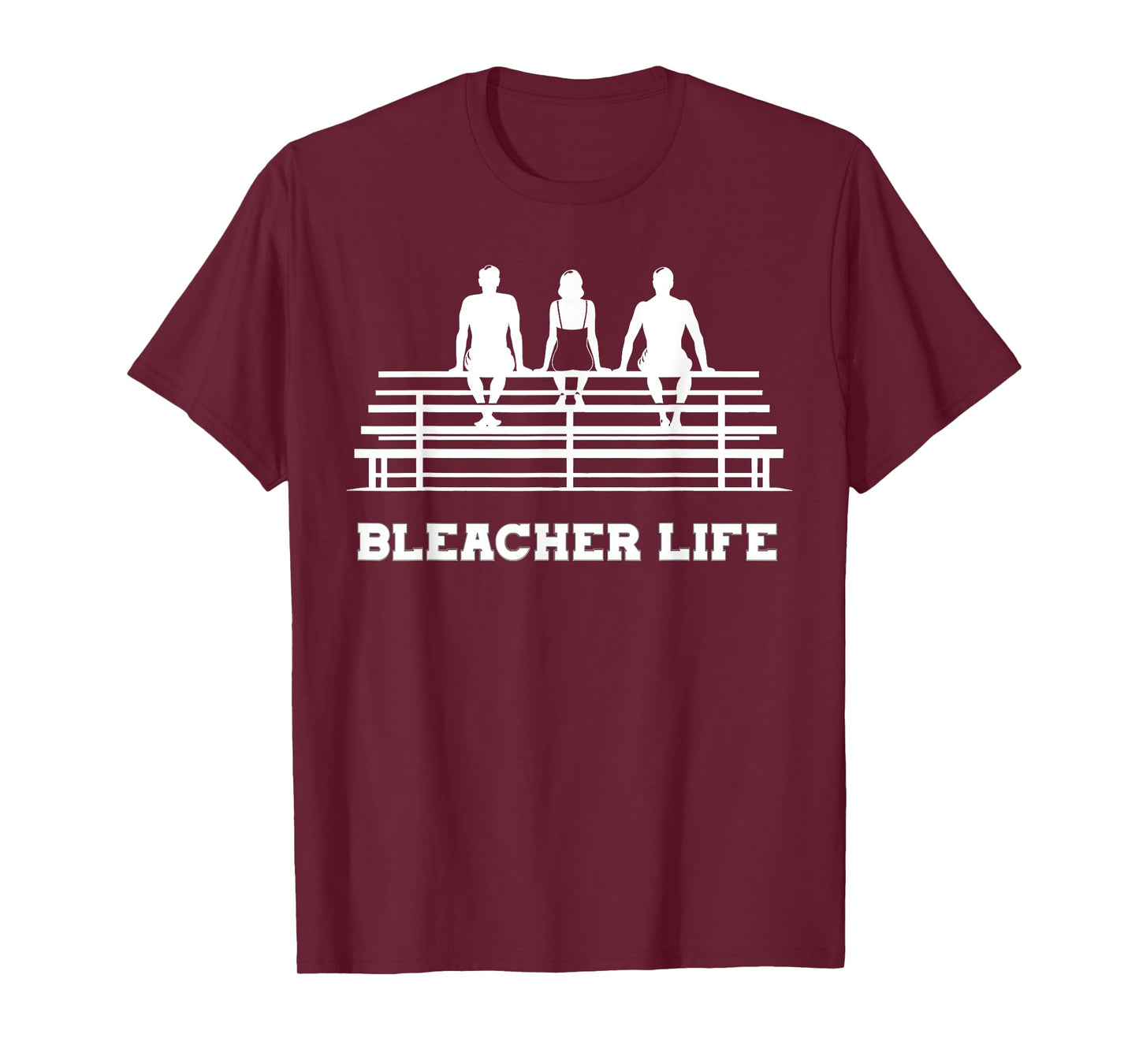 Bleacher Life Mom Of Swimmer Mother Life Bleachers Swim Meet T-Shirt