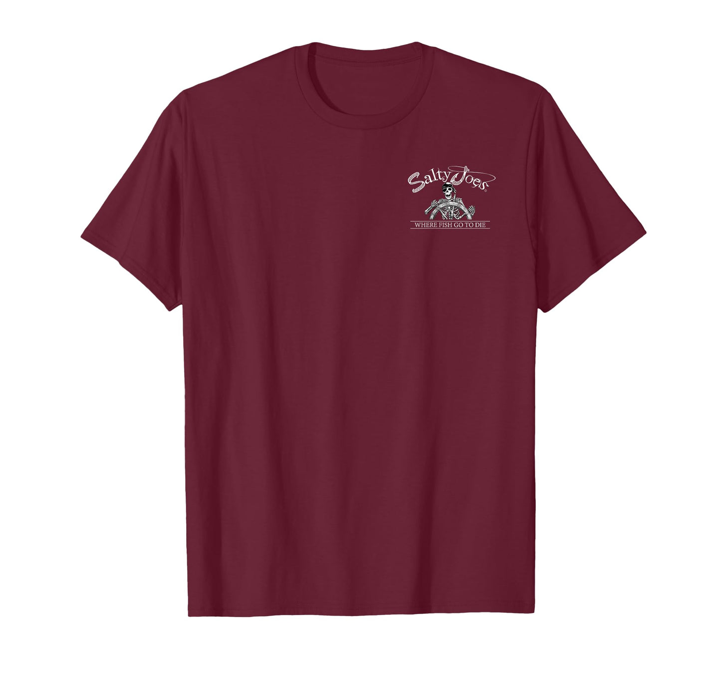 Salty Joe's Back from The Depths Logo Lightweight Graphic T-Shirt