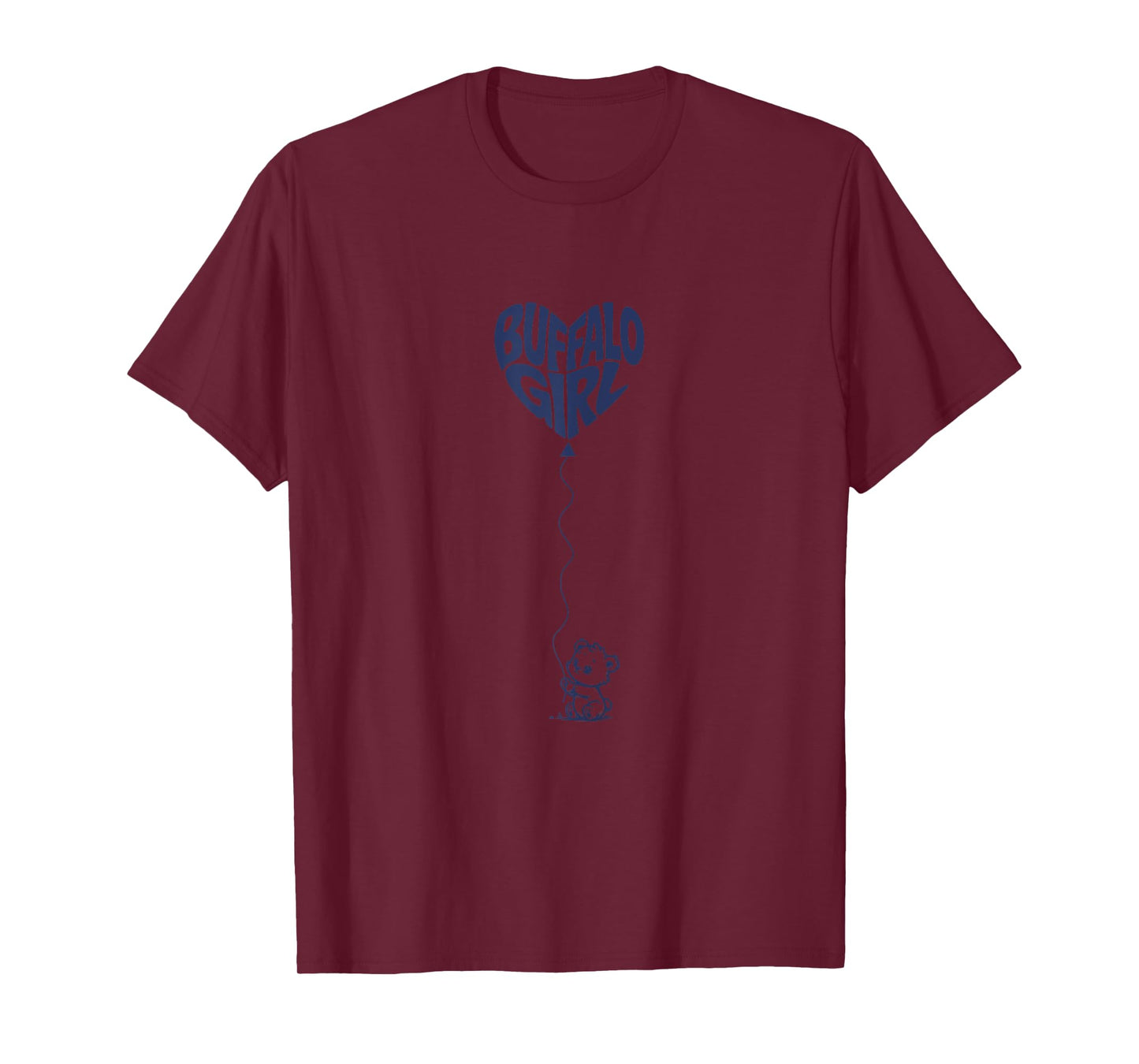 Cute Buffalo Girl Home Pride Iconic Buffalo Girls T-Shirt
