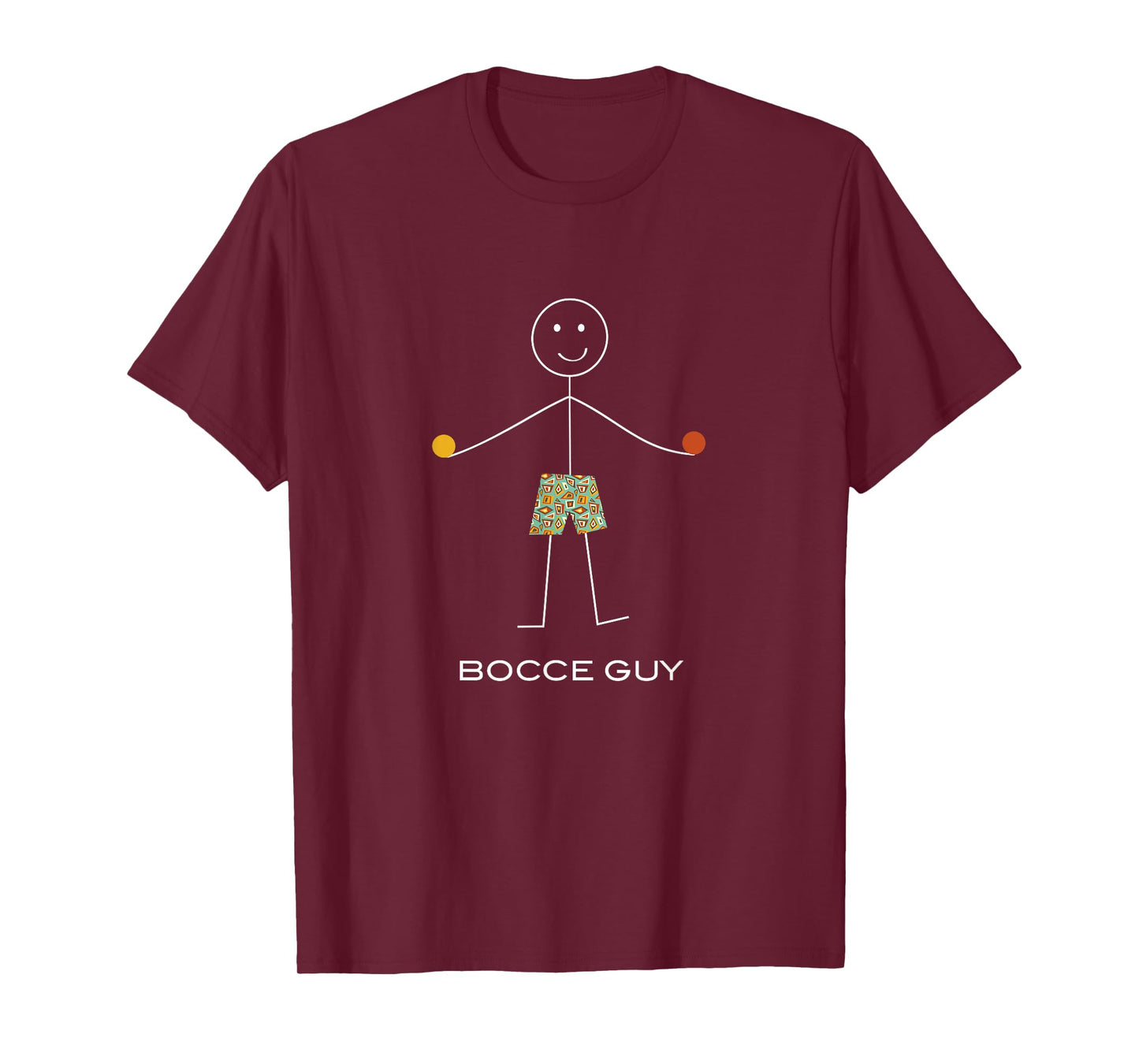 Funny Mens Bocce Guy Boys Bocce Ball Bocci T-Shirt