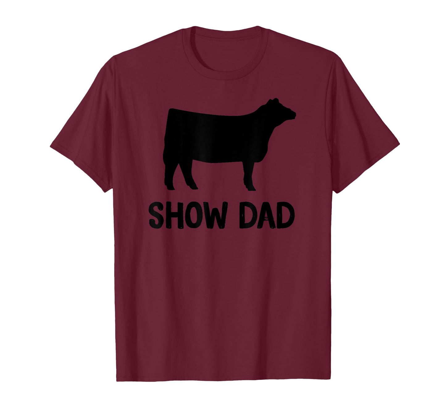 cattle show dad cow show dad T-Shirt