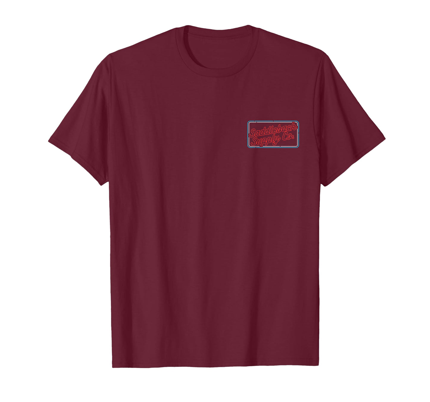 Saddleback Neon Lights Logo Lightweight Graphic T-Shirt