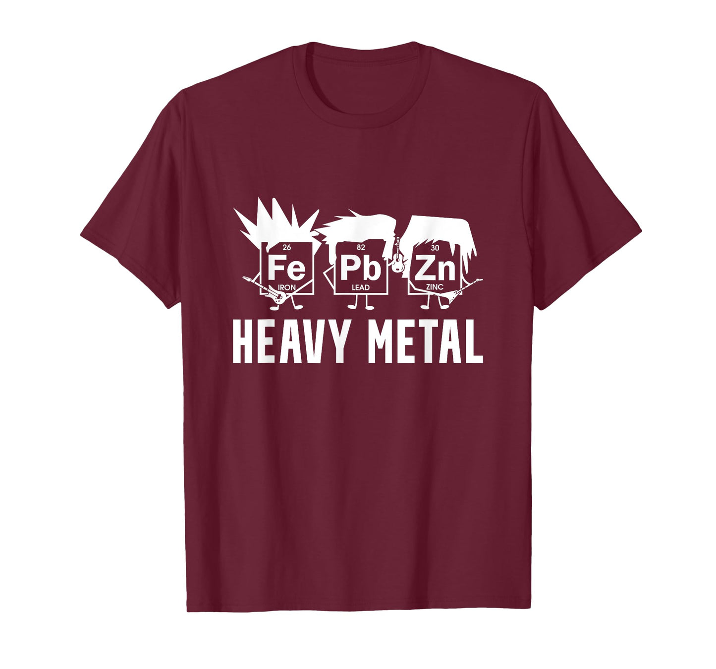Funny metal Elements metal Music Metal Fan T-Shirt
