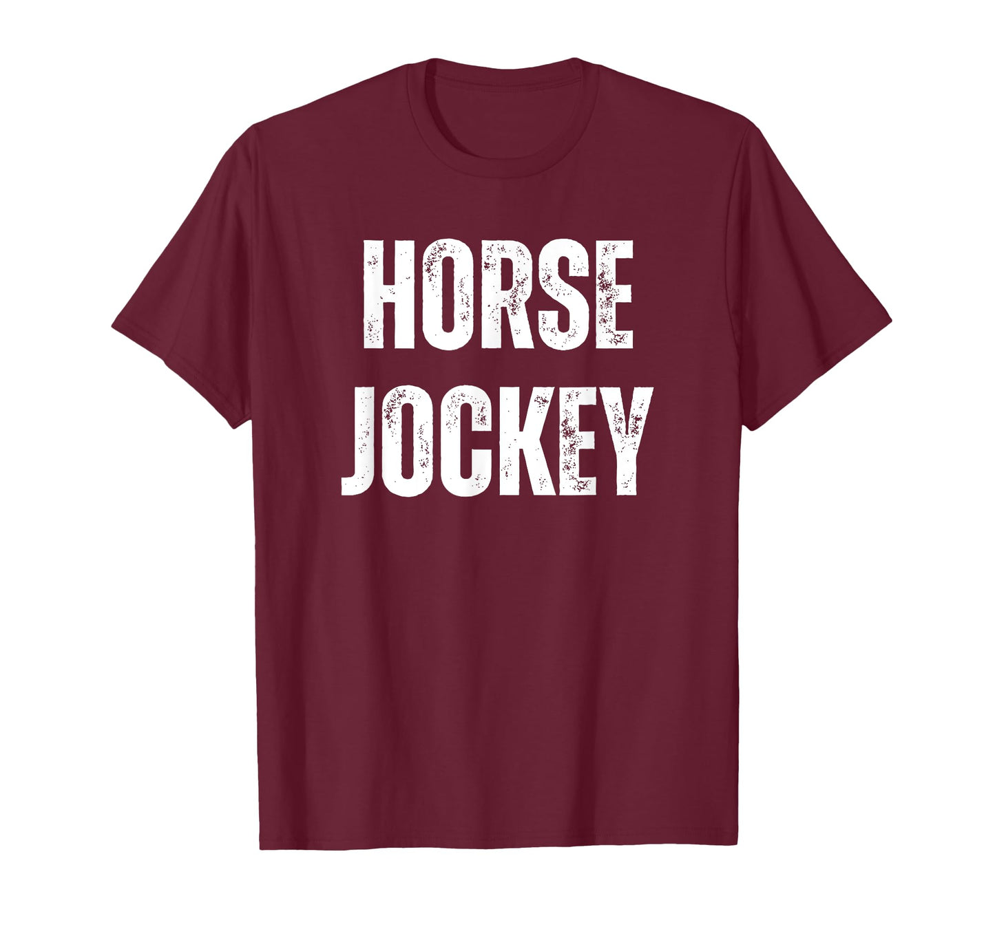 Horse Jockey Vintage Imagination Role Play Funny DIY Costume T-Shirt