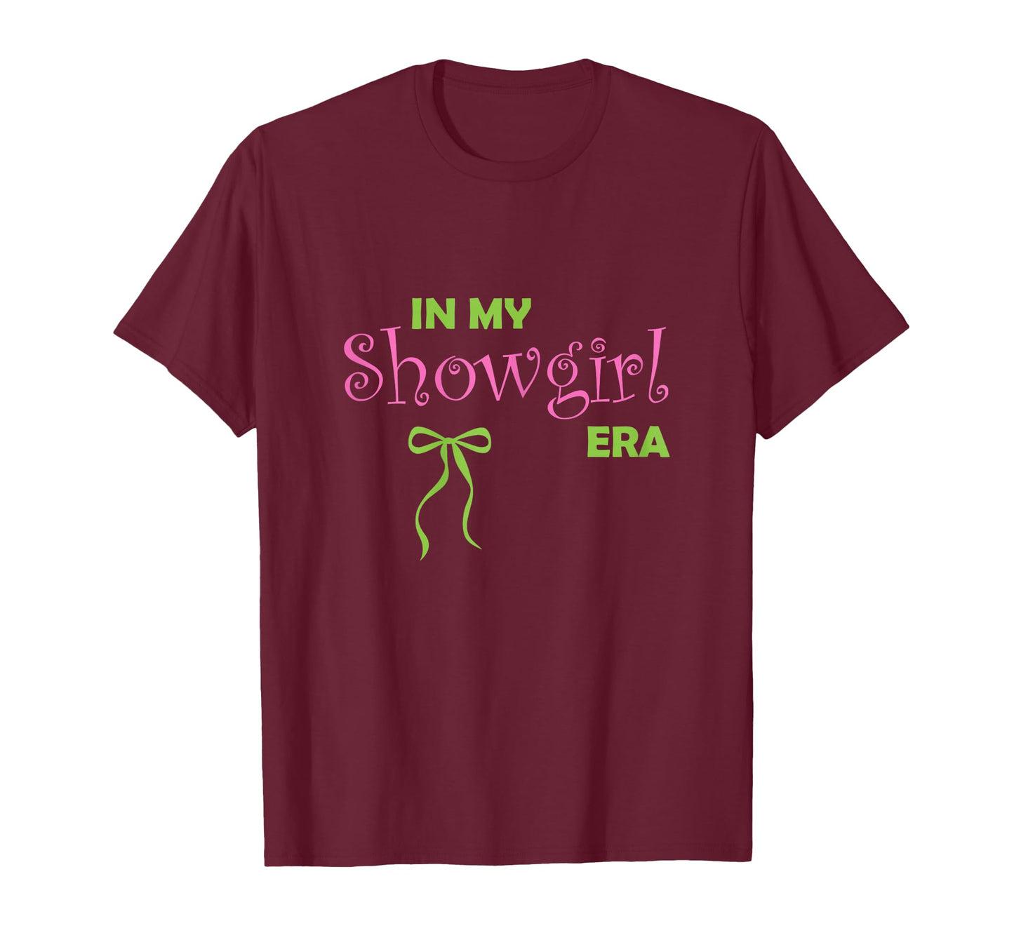 in My Showgirl Era Groovy Life of A Showghoul Halloween Girl T-Shirt