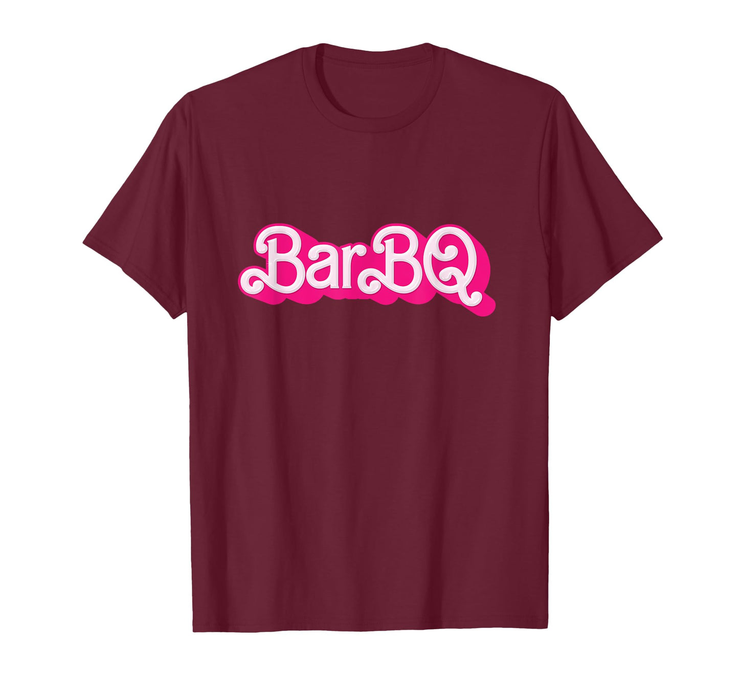 BarBQ Pink Retro Funny Barbecue Classic Girl Grilling Gear T-Shirt