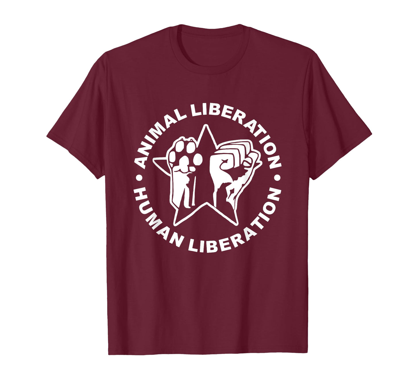 Animal Liberation Human Liberation Animal Rights T-Shirt