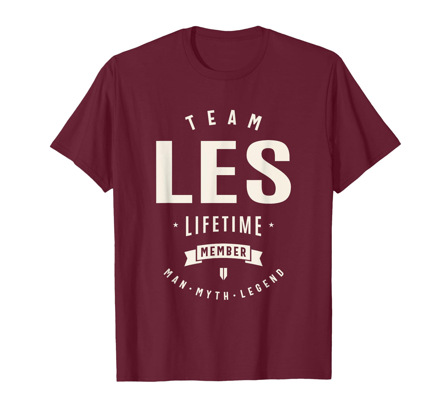 Team Les Lifetime Member Funny Name Les T-Shirt