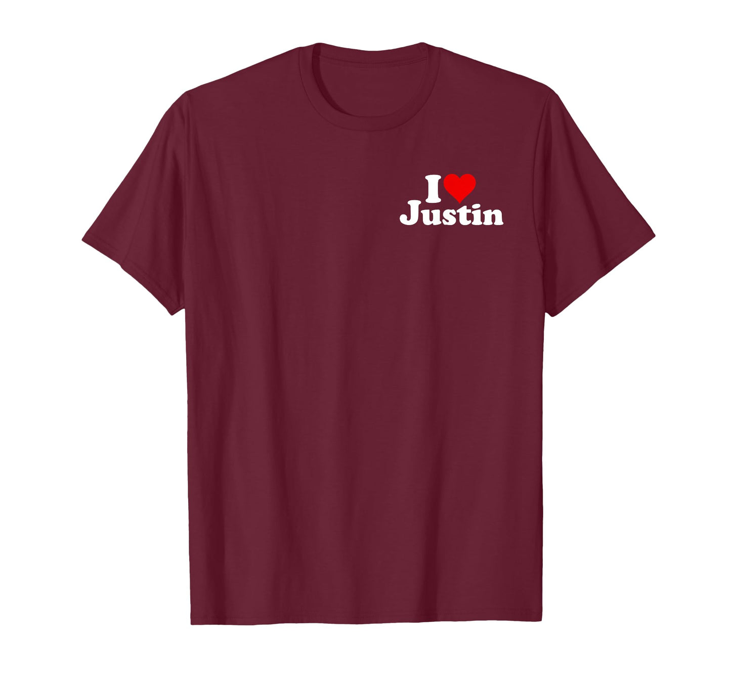 I LOVE HEART JUSTIN T-Shirt