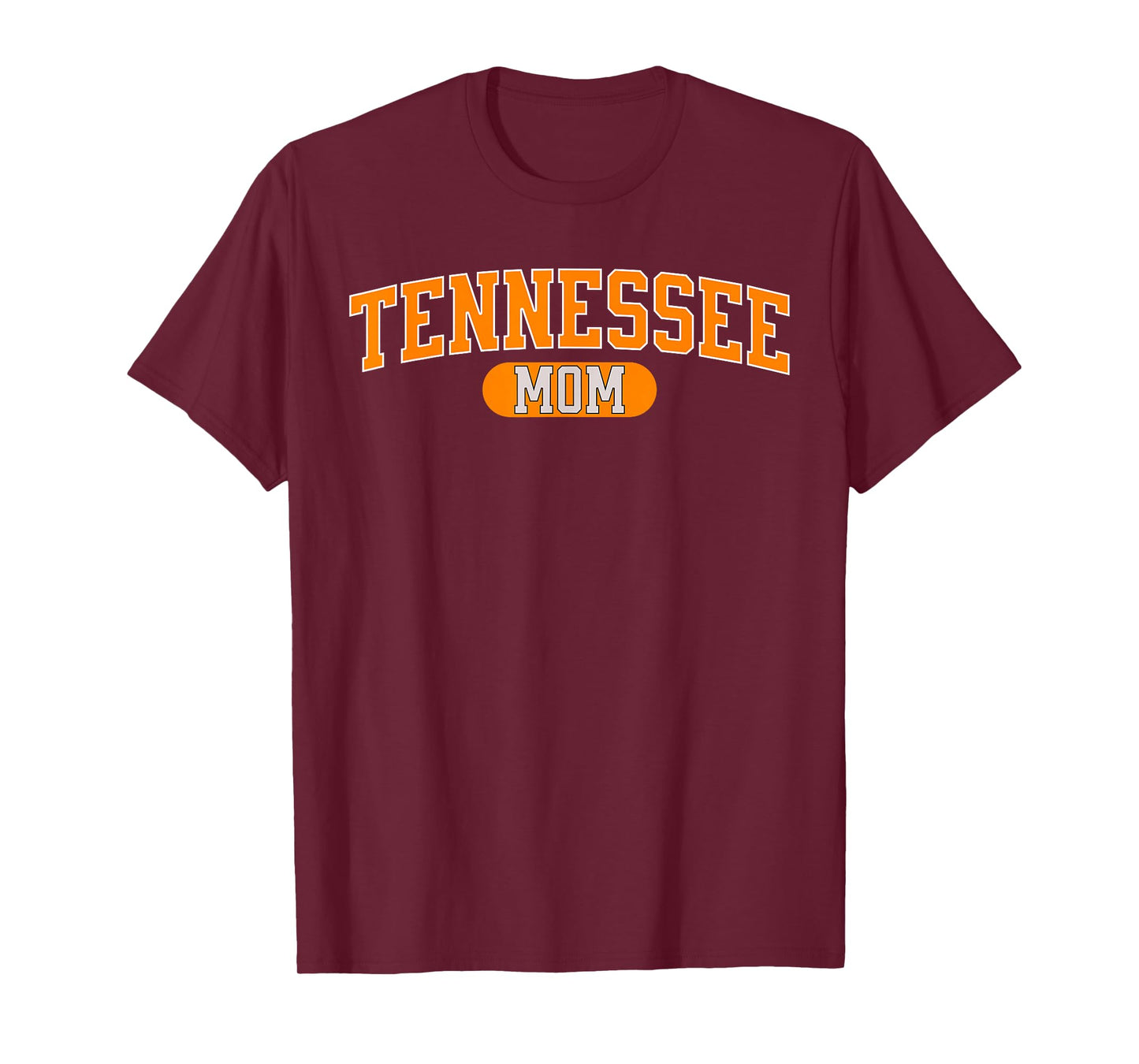 Vintage Tennessee Mom Bold Retro Varsity Lettering T-Shirt