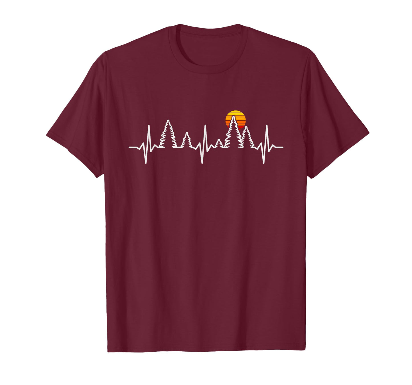 Trees Heartbeat Wildlife Nature Forest T-Shirt