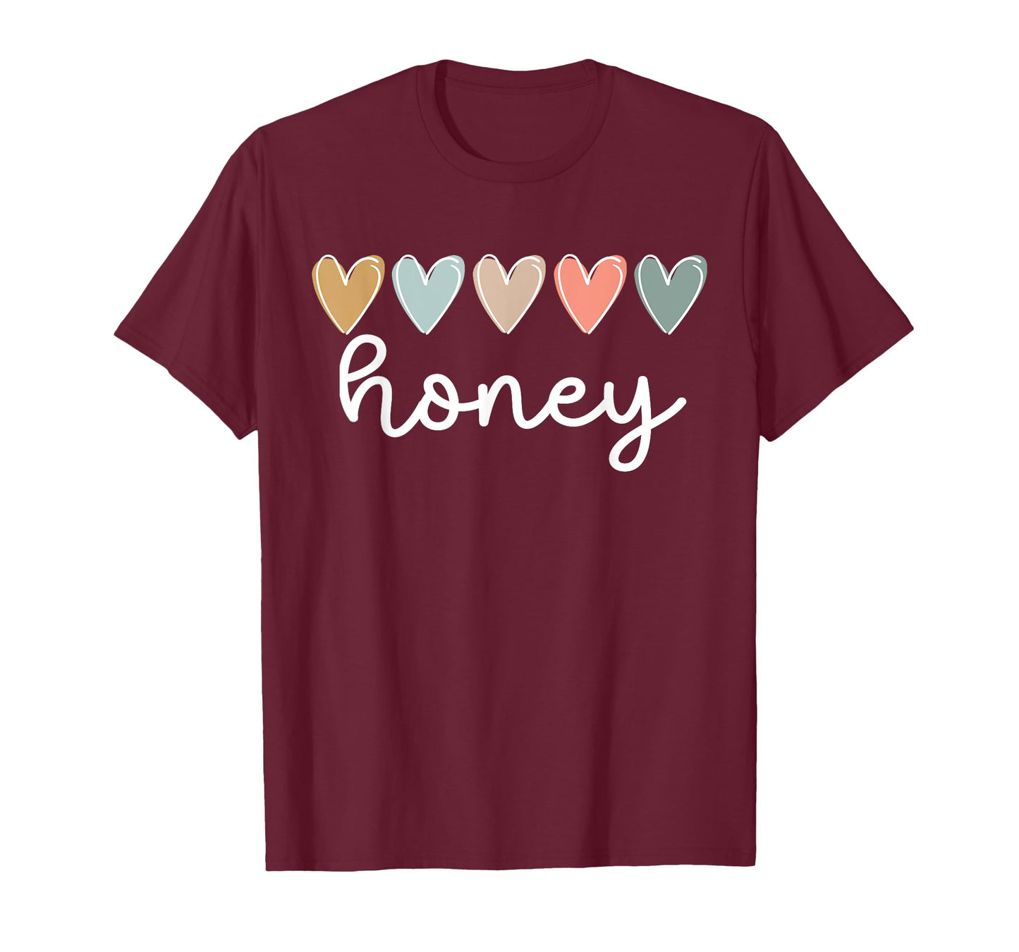 Honey Grandma Hearts Honey Grandmother T-Shirt