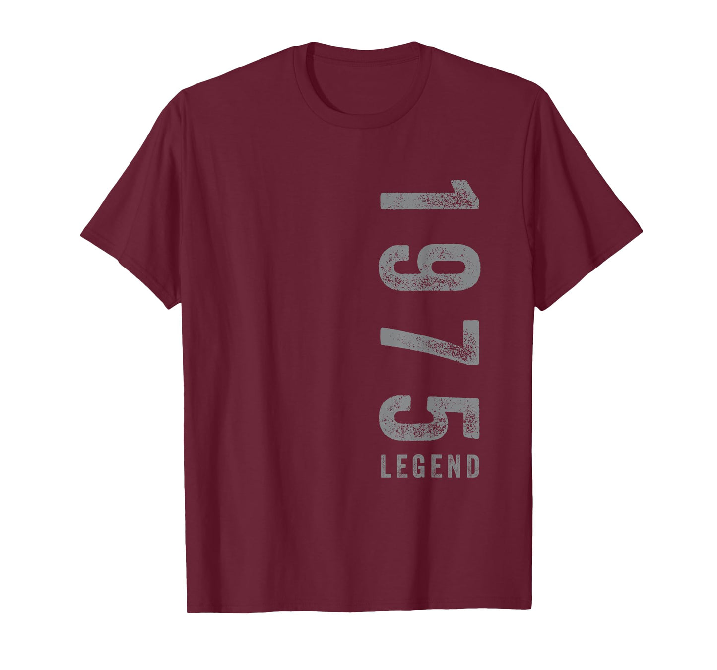 50th Birthday 1975 Legend Vintage Fiftieth B Day Idea T-Shirt
