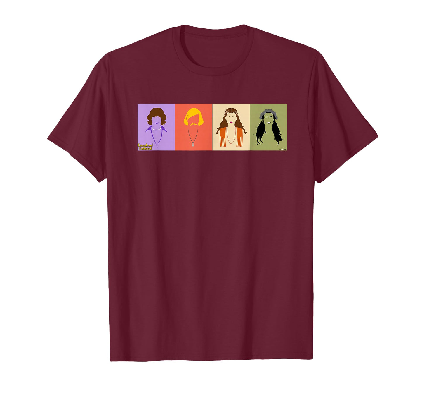 Dazed and Confused Block Portrait Line Up T-Shirt