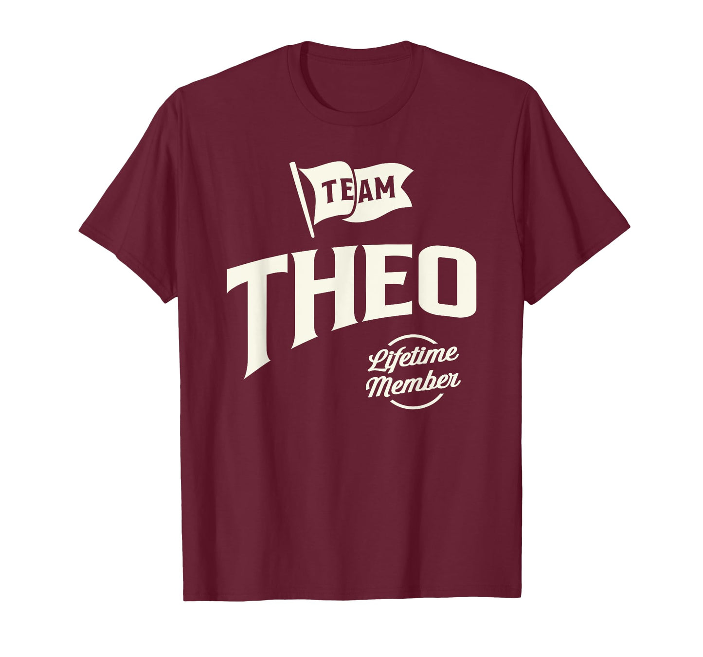 Team Theo Lifetime Member Funny Name Theo T-Shirt