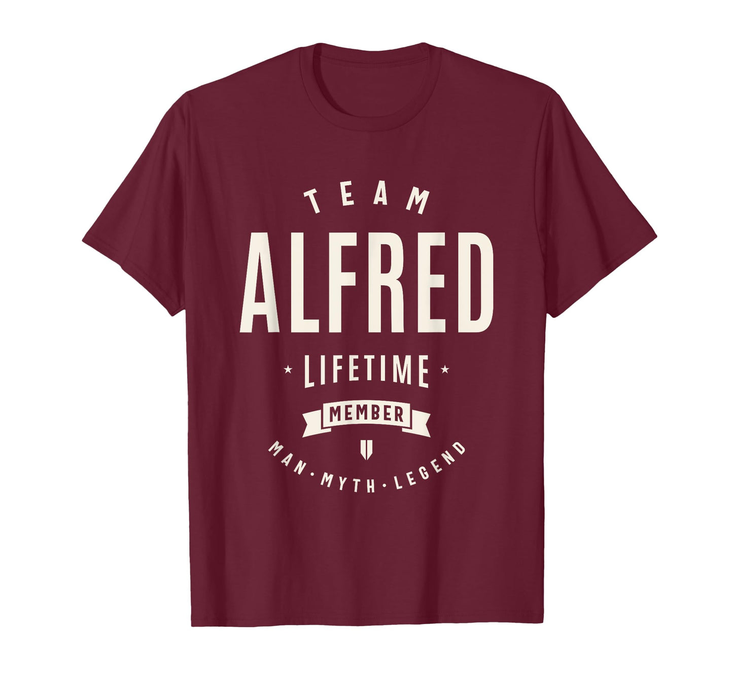 Team Alfred Lifetime Member Funny Name Alfred T-Shirt