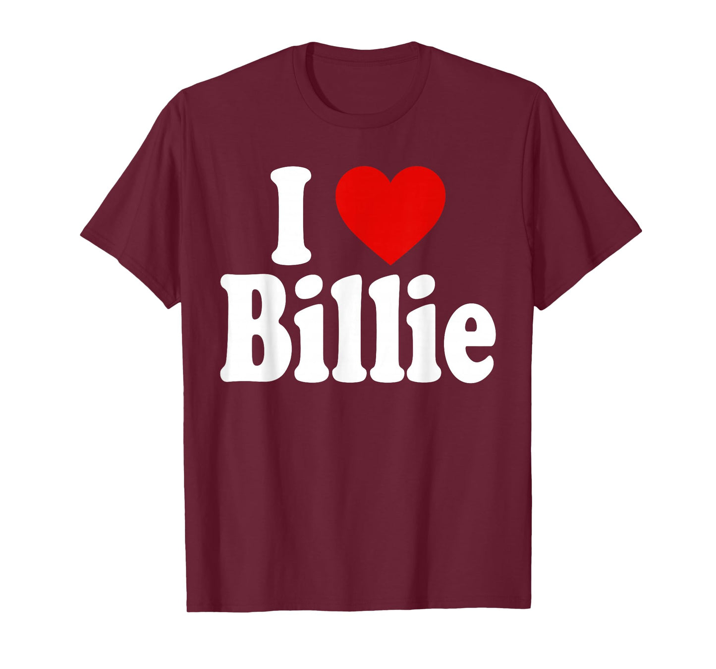 I HEART LOVE BILLIE T-Shirt