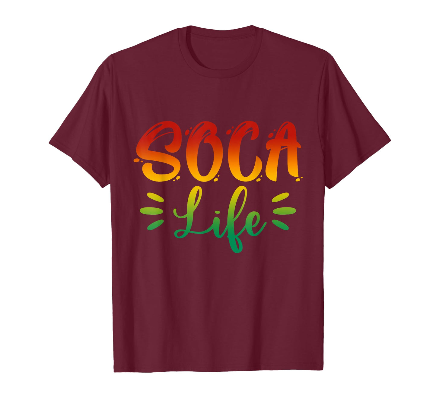 Soca Life Caribbean Carnival Party Soca Fans T-Shirt