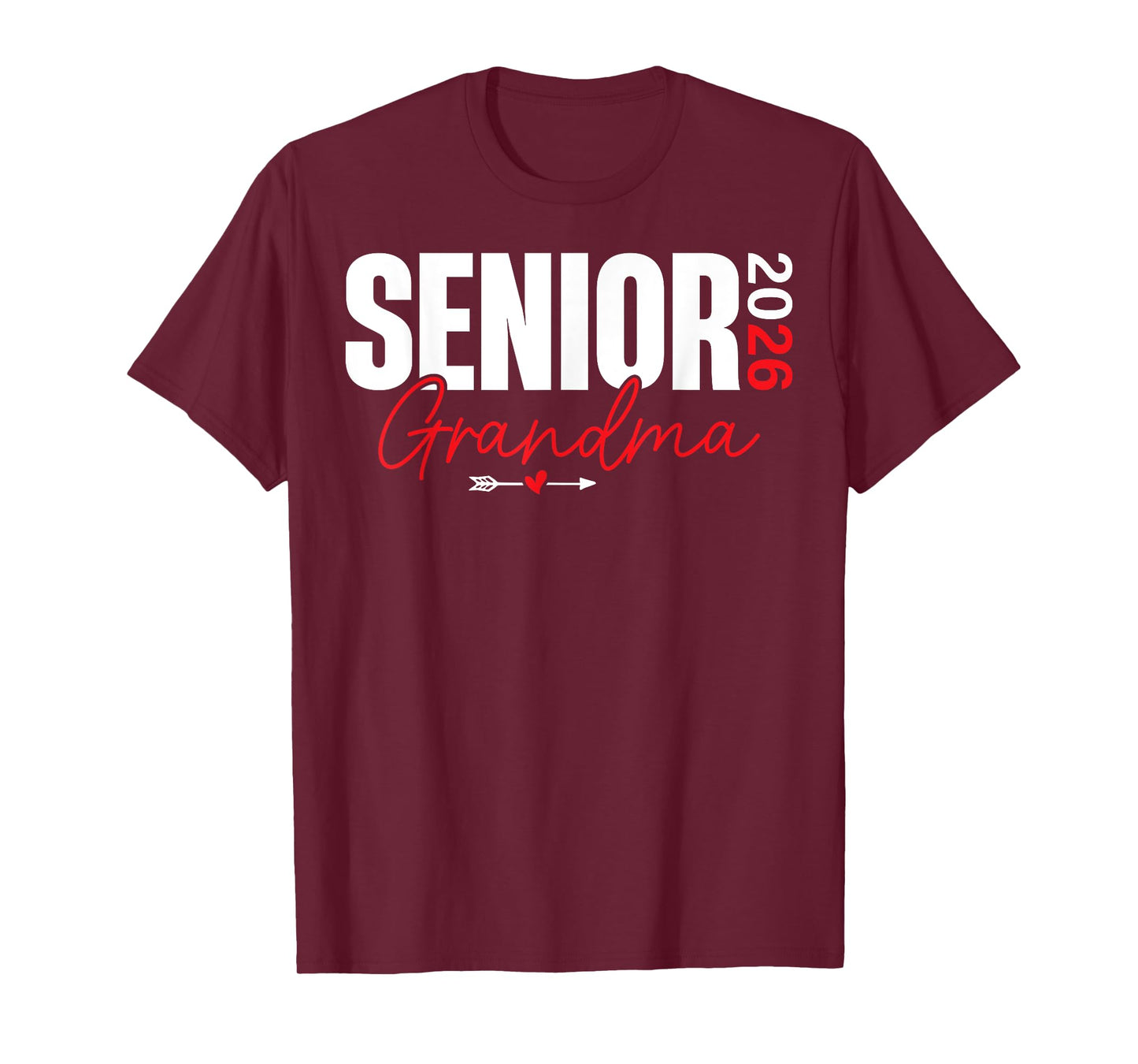 2026 Senior Grandma Class of 2026 Graduate Graduation Year T-Shirt