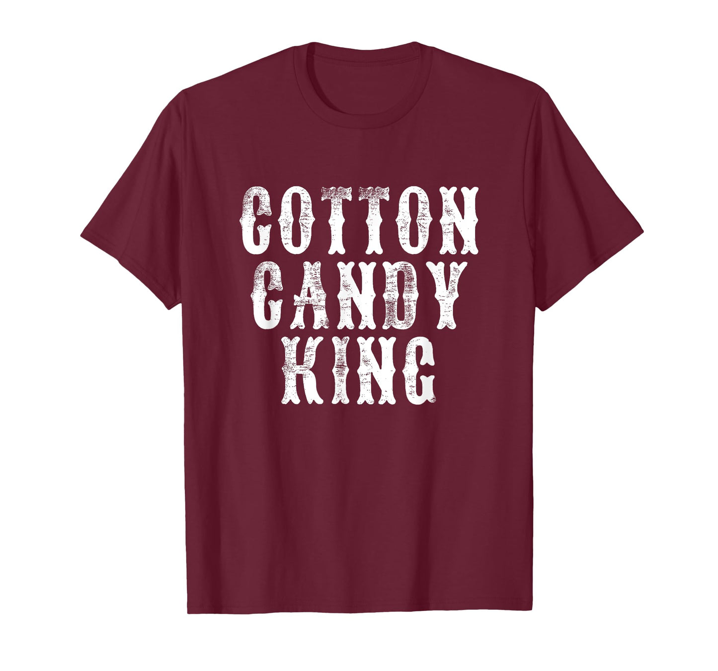 Cotton Candy King - Fun Carnival State Fair Amusement Park T-Shirt