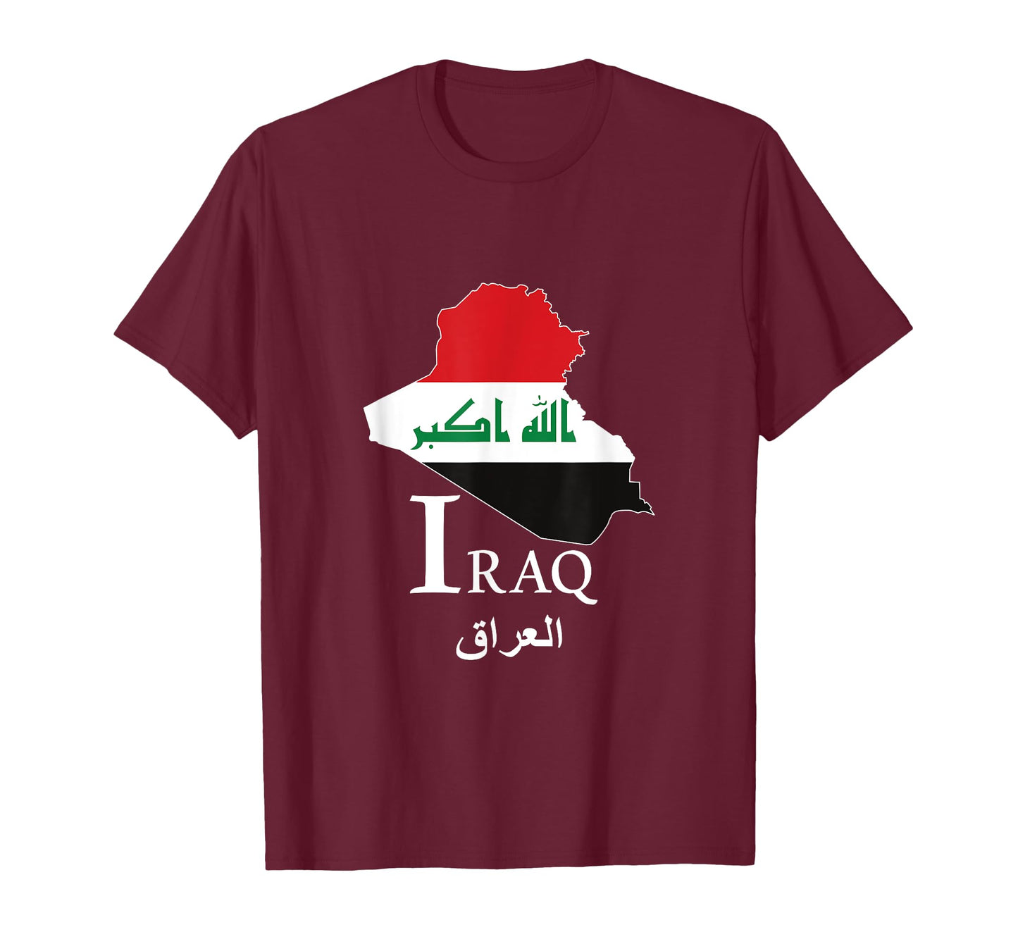 Iraq Iraq Iraqi Map Arab Iraq I Love Iraq Flag T-Shirt