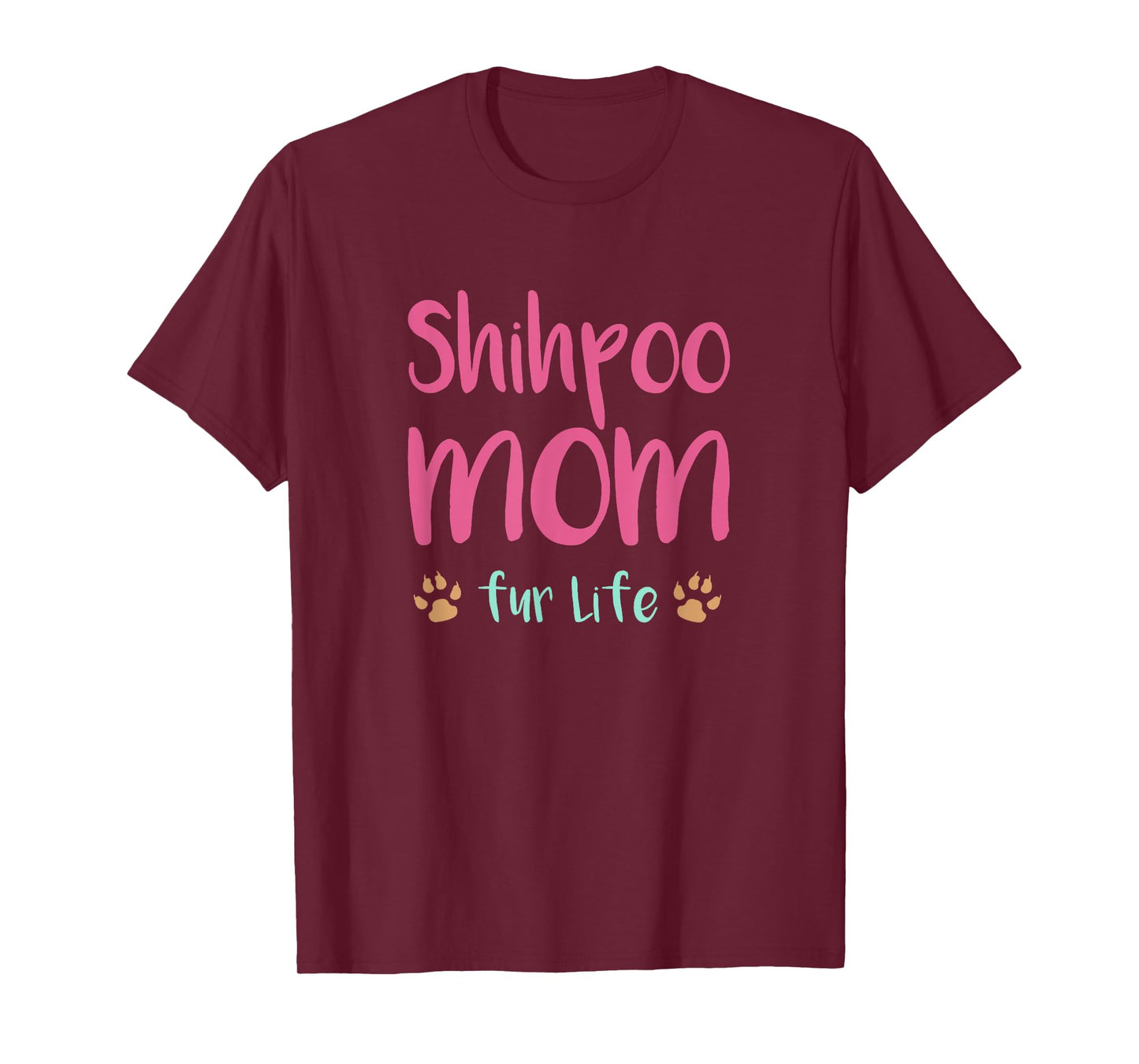 Shihpoo Mom Shih Tzu Poodle Mom T-Shirt