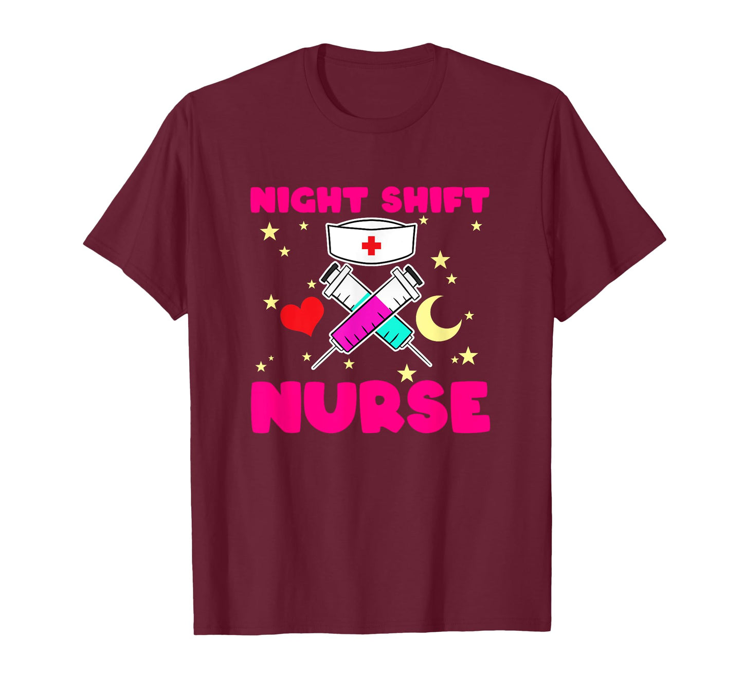 Nurse Hospital Helper Tool Lifesavers Nursing Night Shift T-Shirt