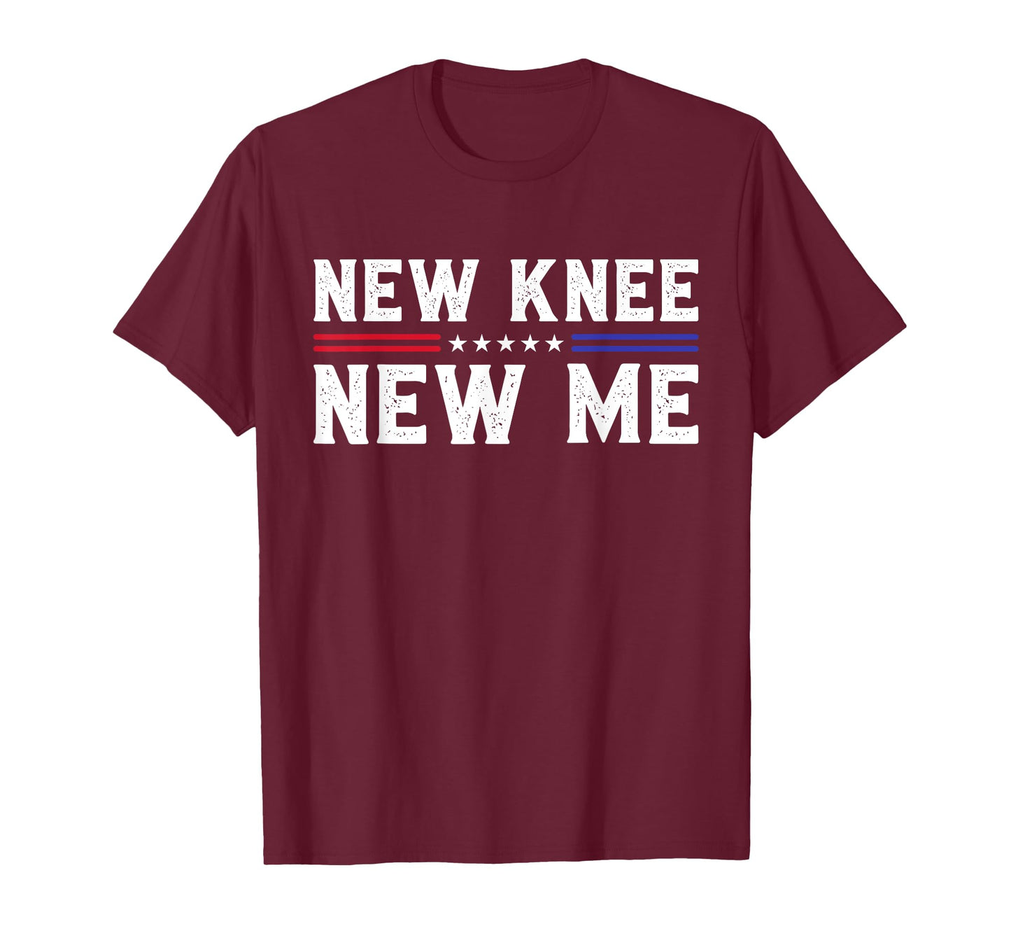 New Knee New Me Funny Broken Knee Surgery Recovery T-Shirt