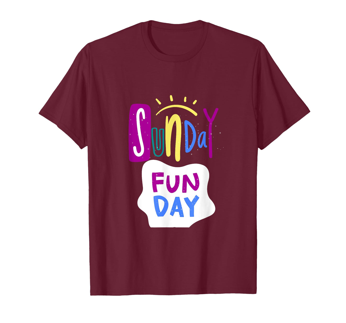 Funny Day in My Life, Sunday Funday Design, Day T-Shirt