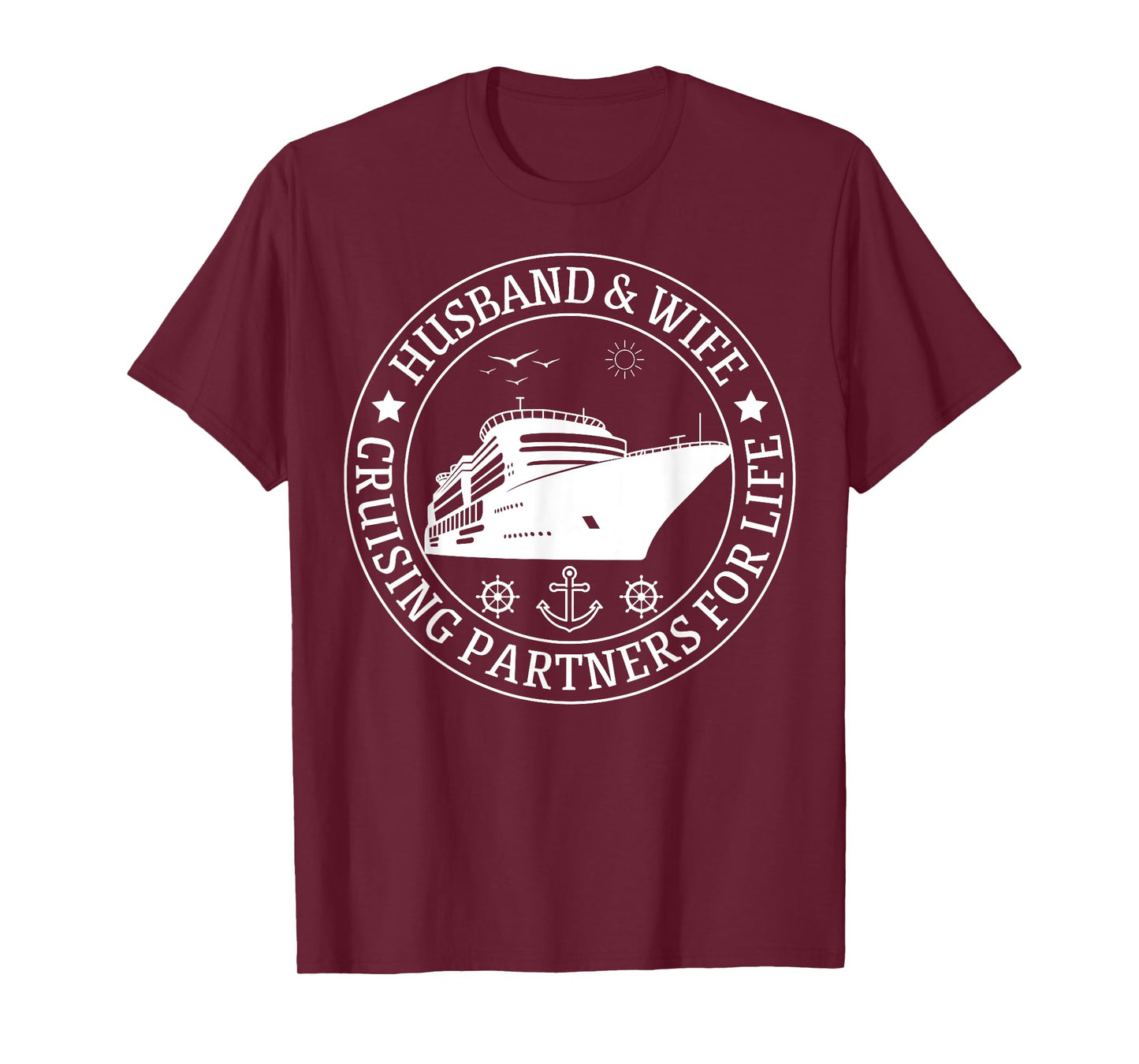 Cruising Husband And Wife Cruise Partners For Life Matching T-Shirt