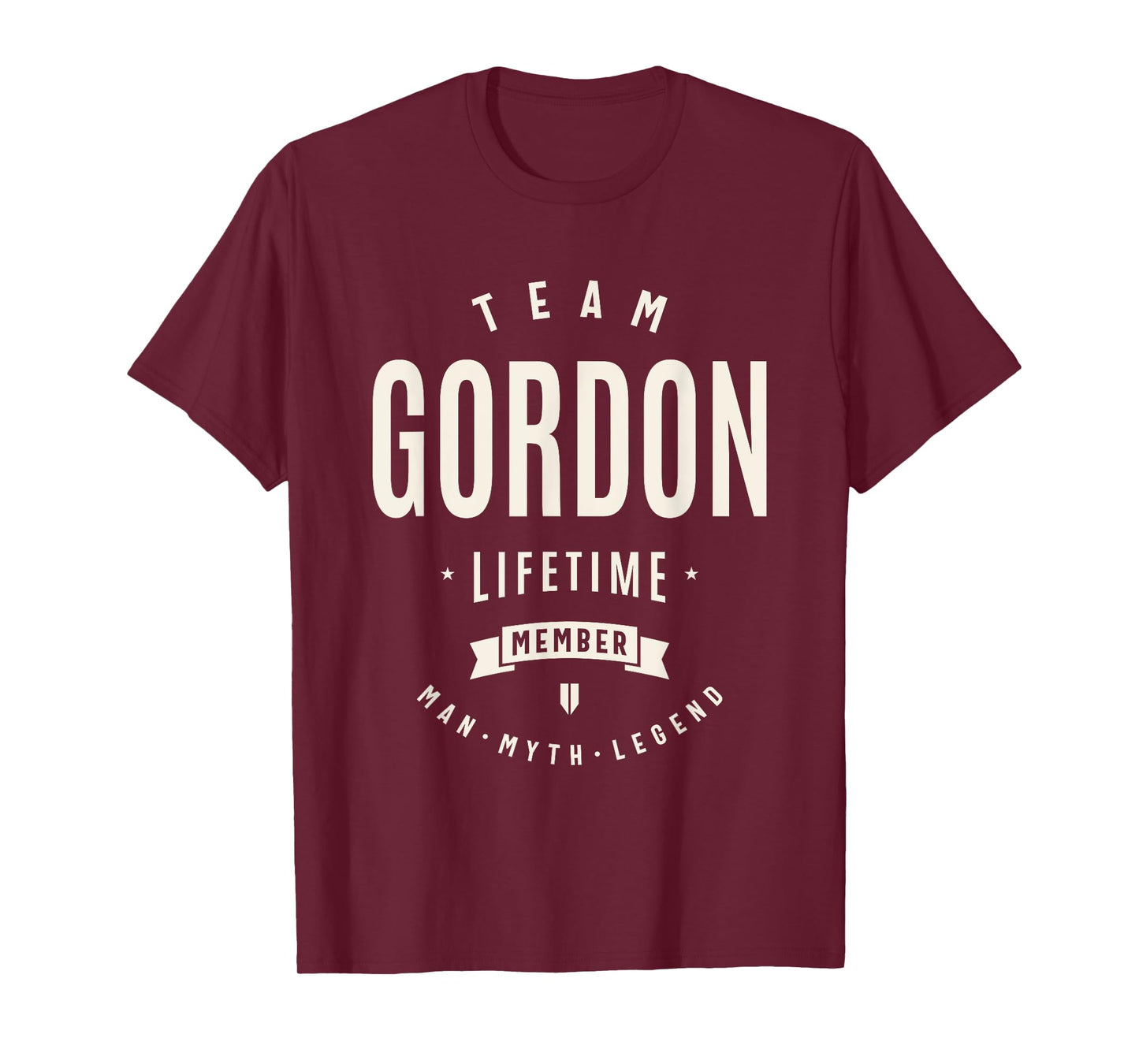 Team Gordon Lifetime Member Funny Name Gordon T-Shirt