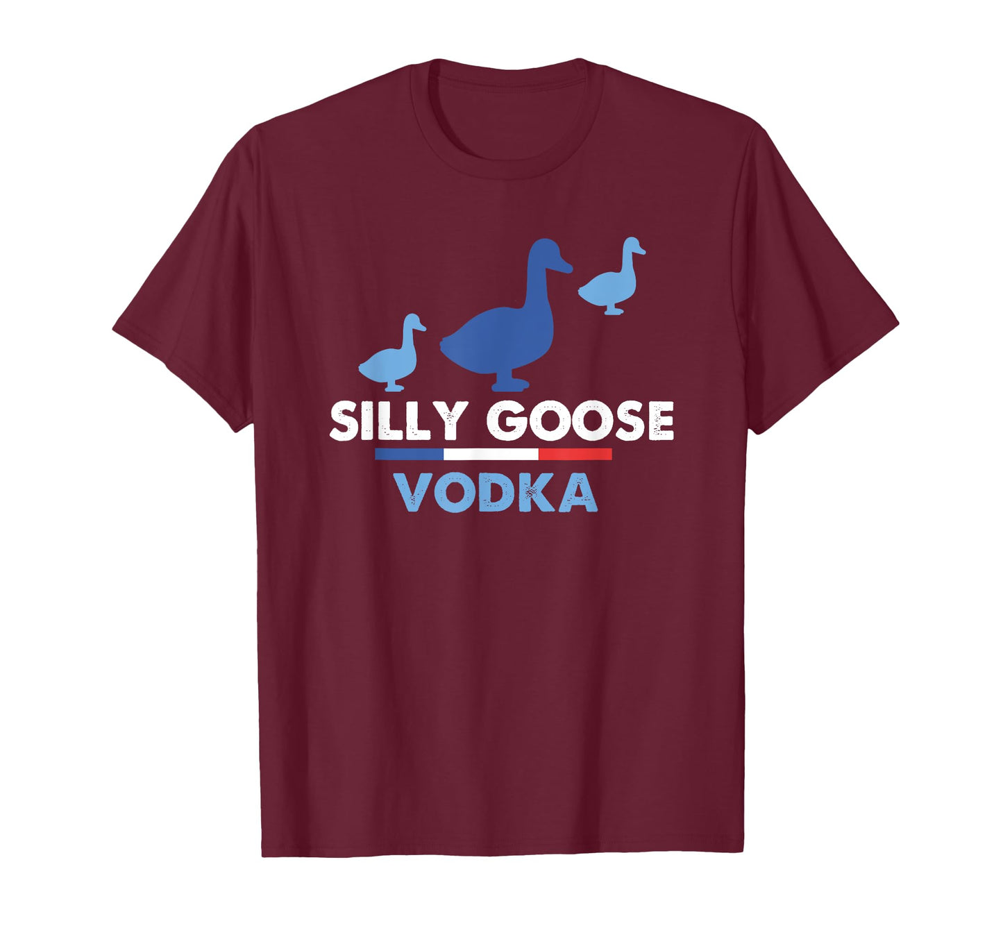 Silly Goose Vodka Funny Animal Alcohol Lover T-Shirt