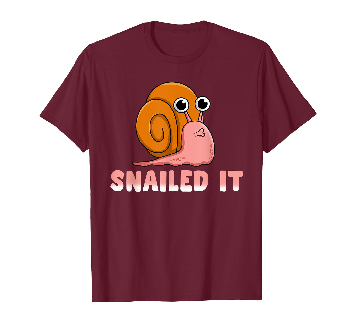Snailed It Funny Snail T-Shirt