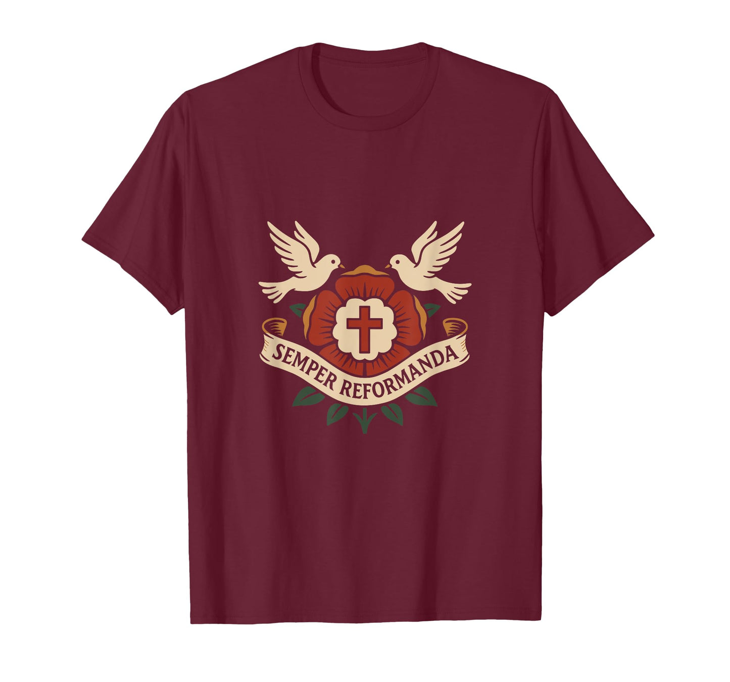 Semper REFORMANDA - Christian Reformed Theology - Vintage T-Shirt