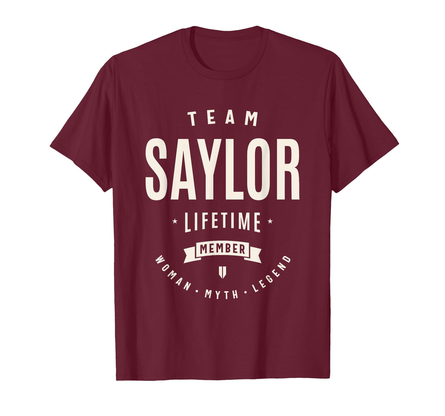 Team Saylor Lifetime Member Funny Name Saylor T-Shirt