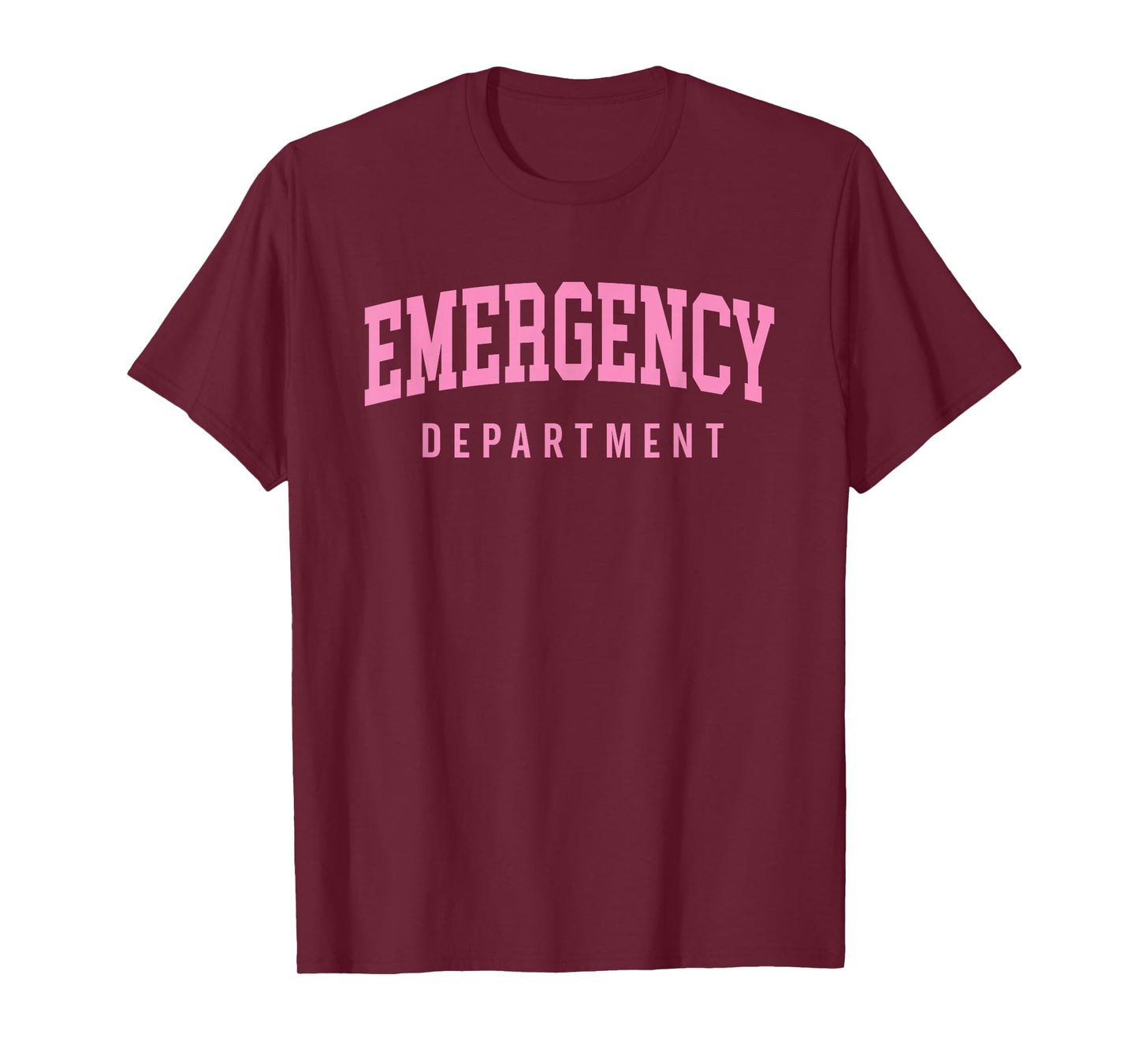 ER Nurses Emergency Department Nurses ER Doctor Retro Pink T-Shirt