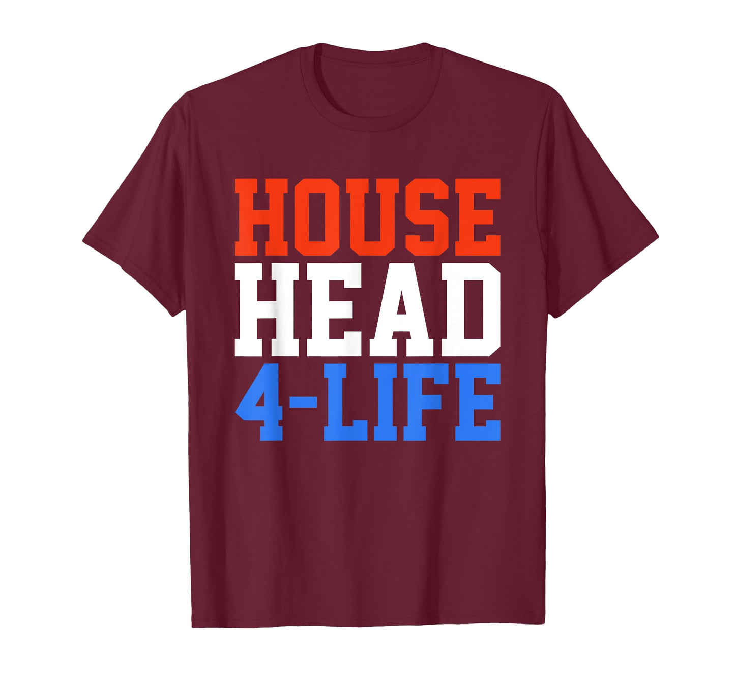 Househead 4 Life - House Music EDM DJ T-Shirt