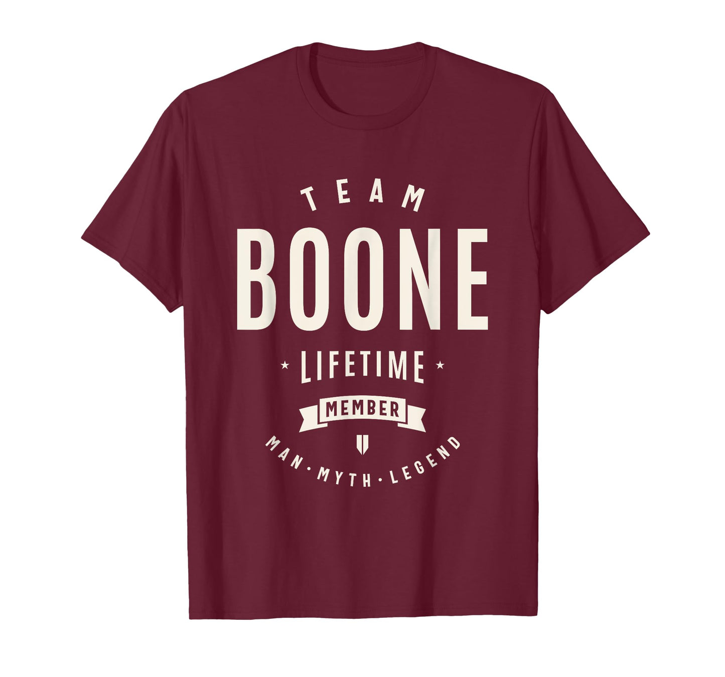 Team Boone Lifetime Member Funny Name Boone T-Shirt