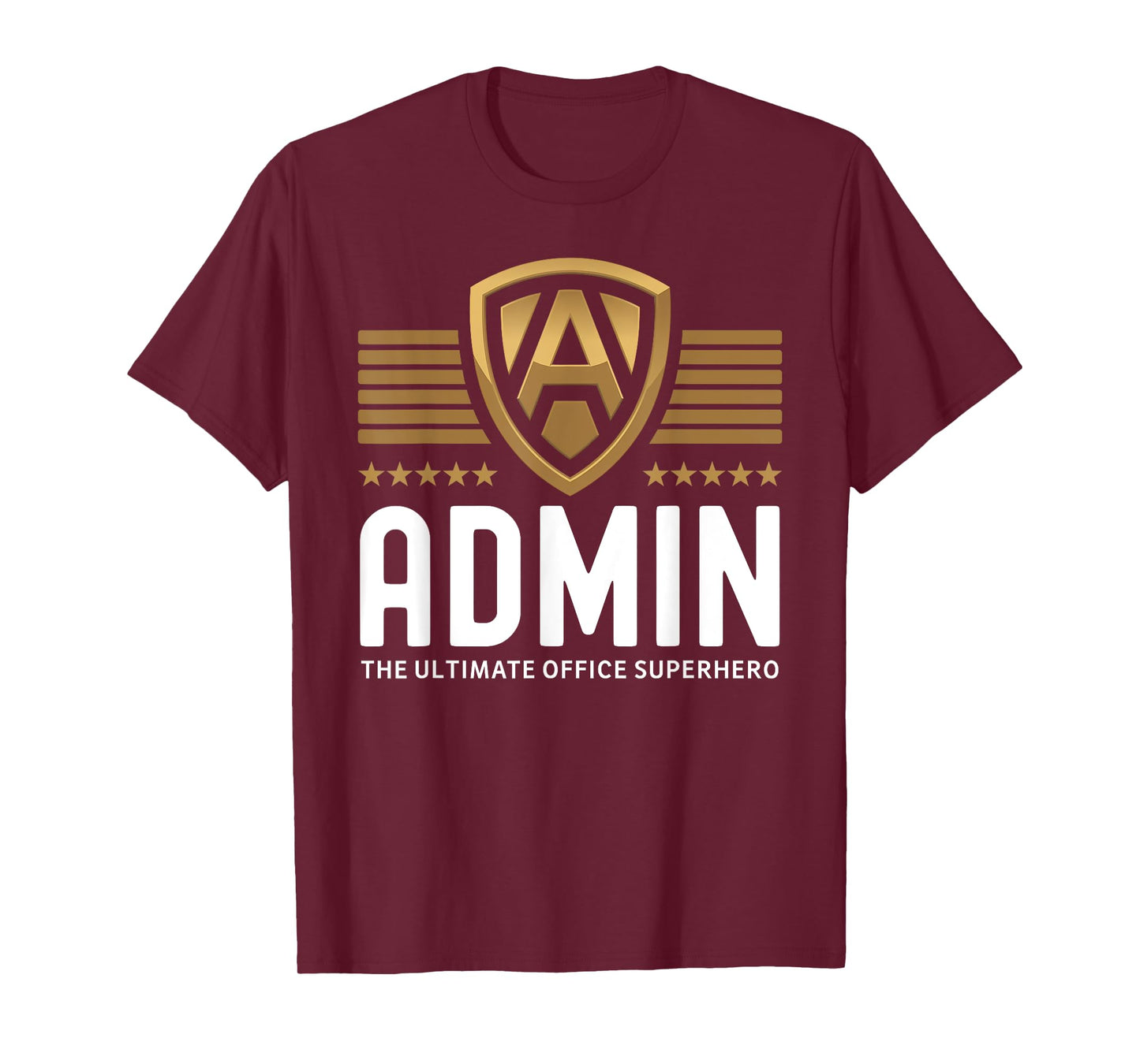 Admins Life Office Superhero Computer Administrator Admin T-Shirt