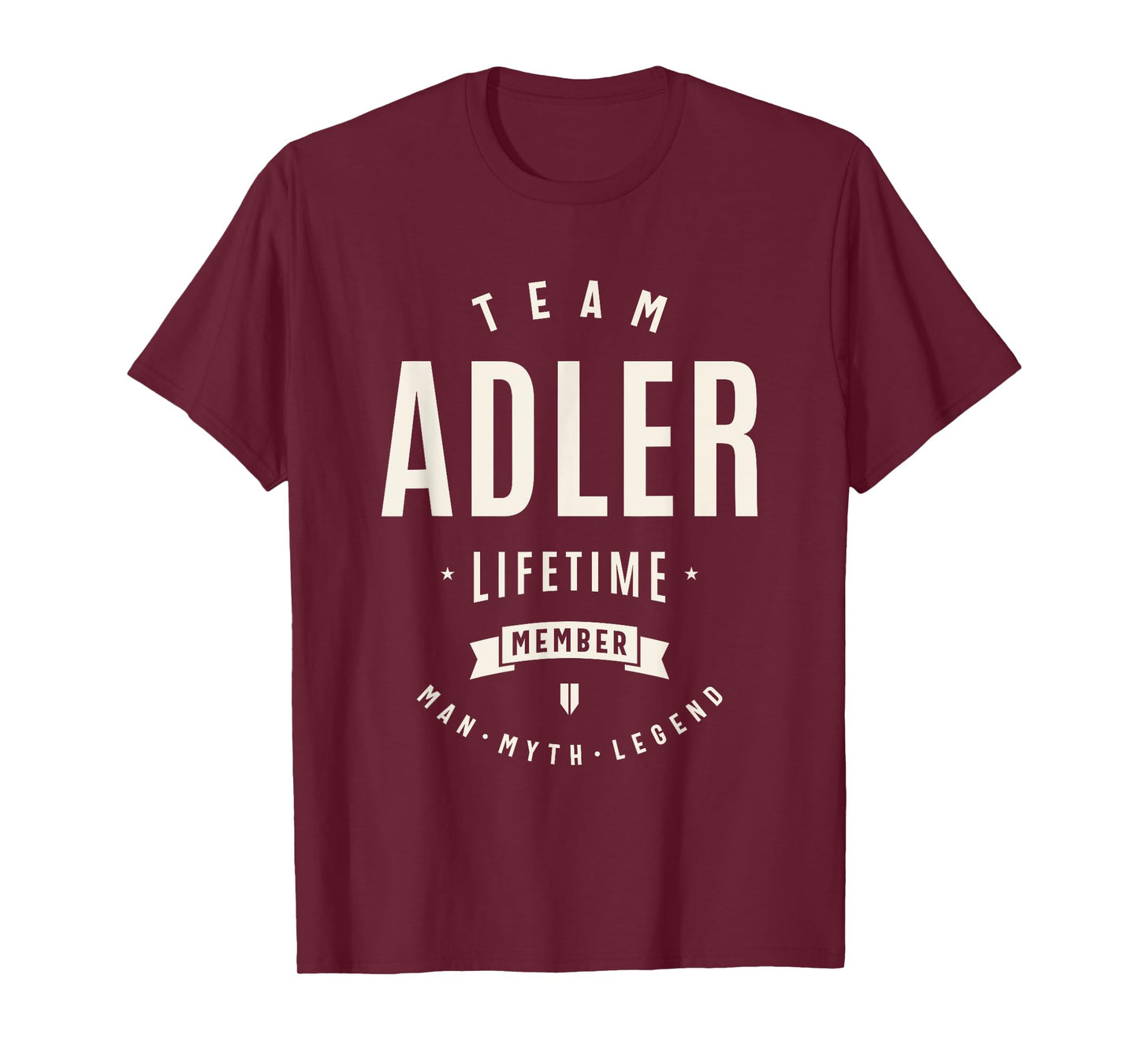 Team Adler Lifetime Member Funny Name Adler T-Shirt