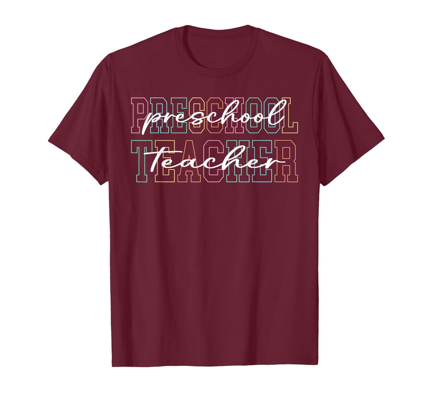 Preschool Teacher Back To School First Day Teachers T-Shirt