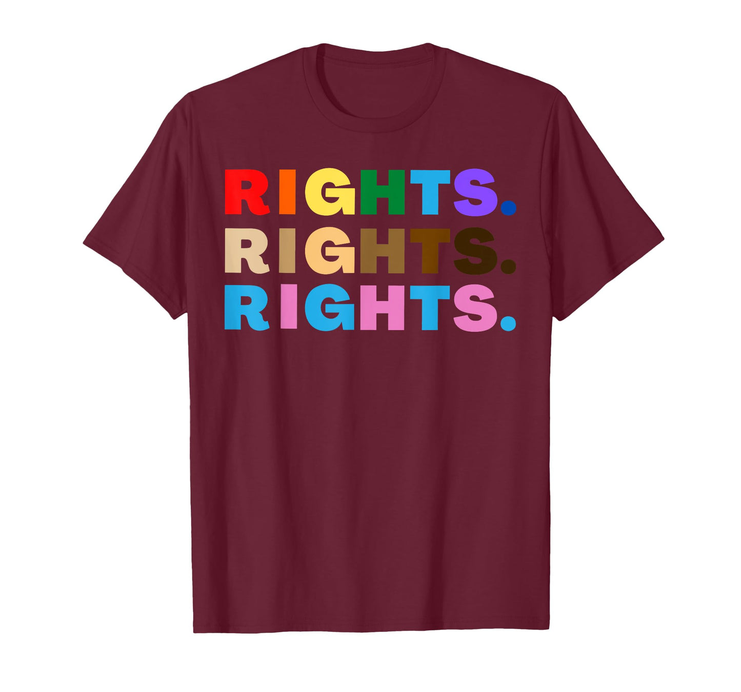Rights Rights LGBT Gay Equal Black Lives Matter Transgender T-Shirt