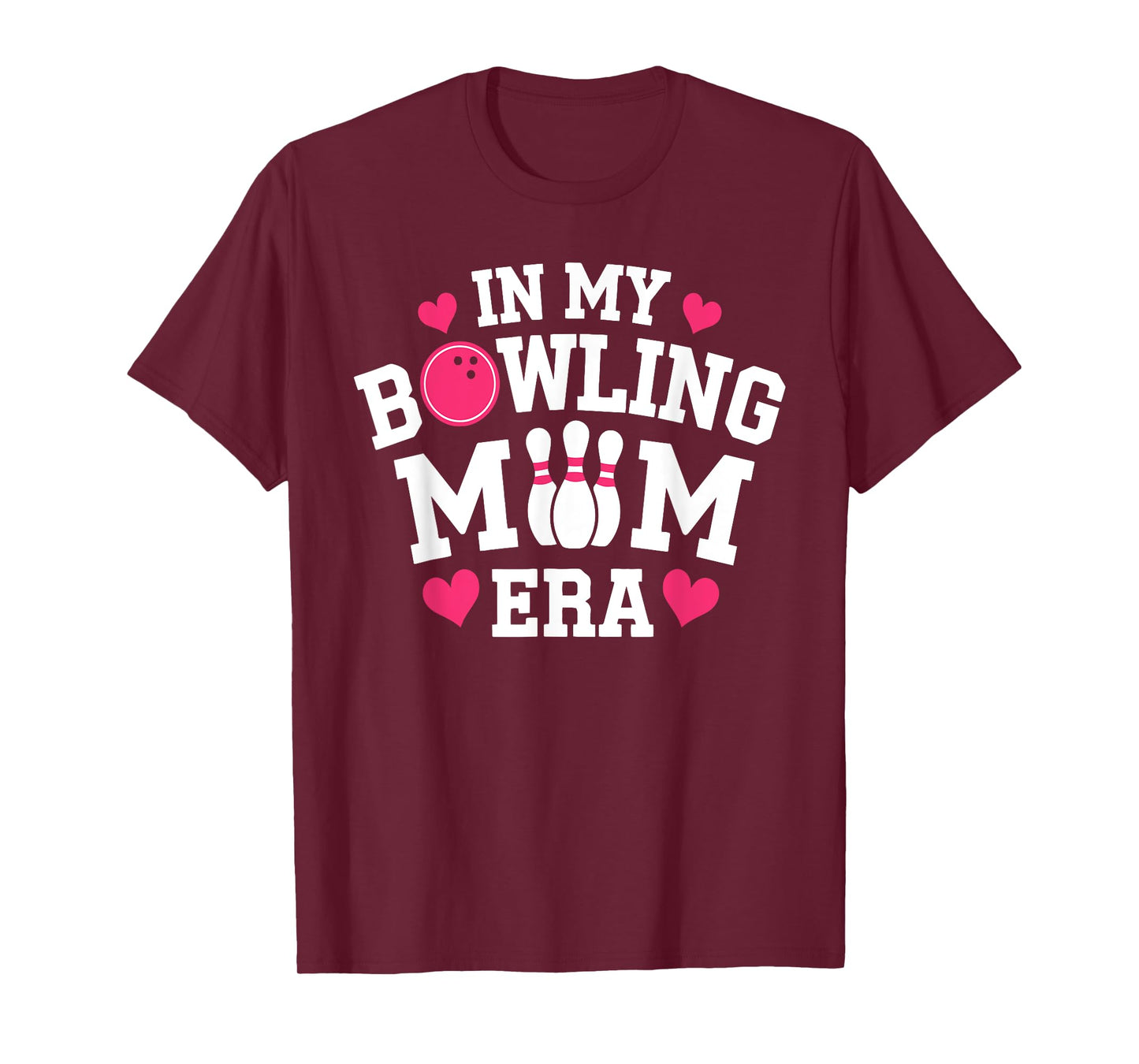 In My Bowling Mom Era Funny Bowling for Moms T-Shirt